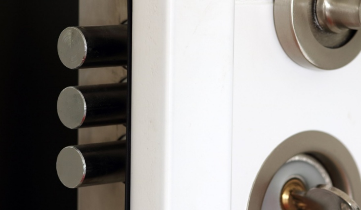 high security lock with bolts