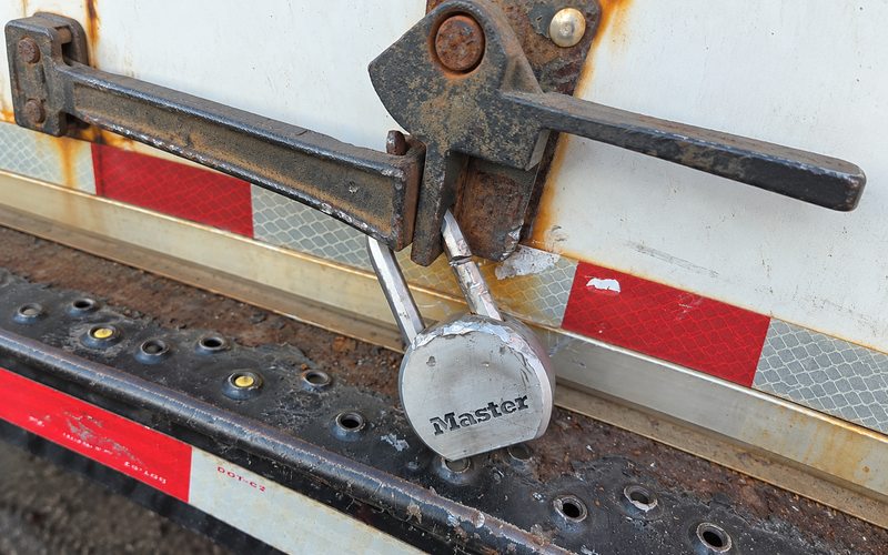 U-Haul Truck Padlock Removal in Hackettstown, NJ