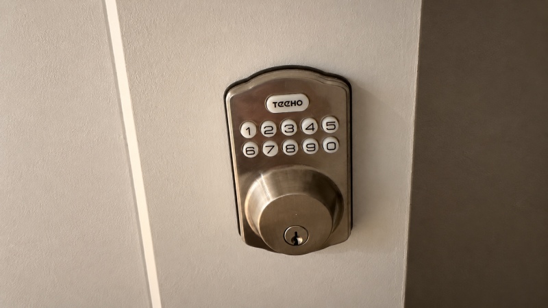 TEEHO Keypad Deadbolt Installation in Jersey City, NJ