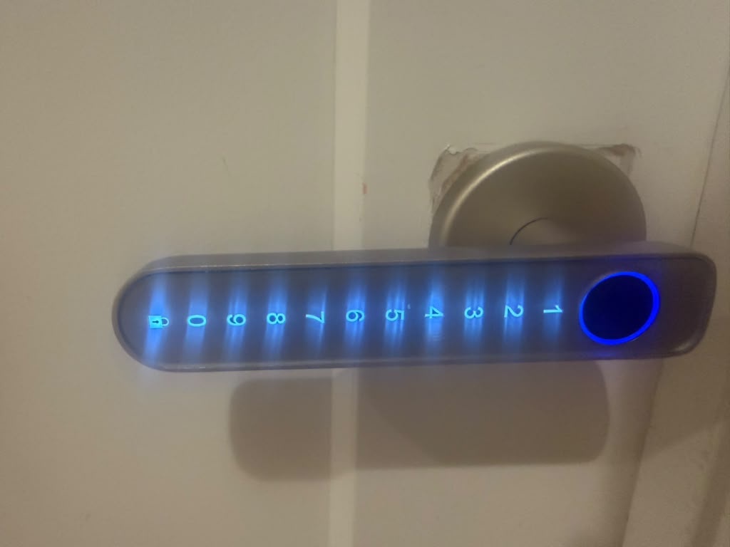 Smart Bedroom Door Lock Installation
