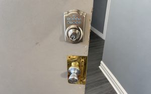 Schlage Keypad Deadbolt Installation