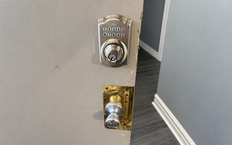 Schlage Keypad Deadbolt Installation