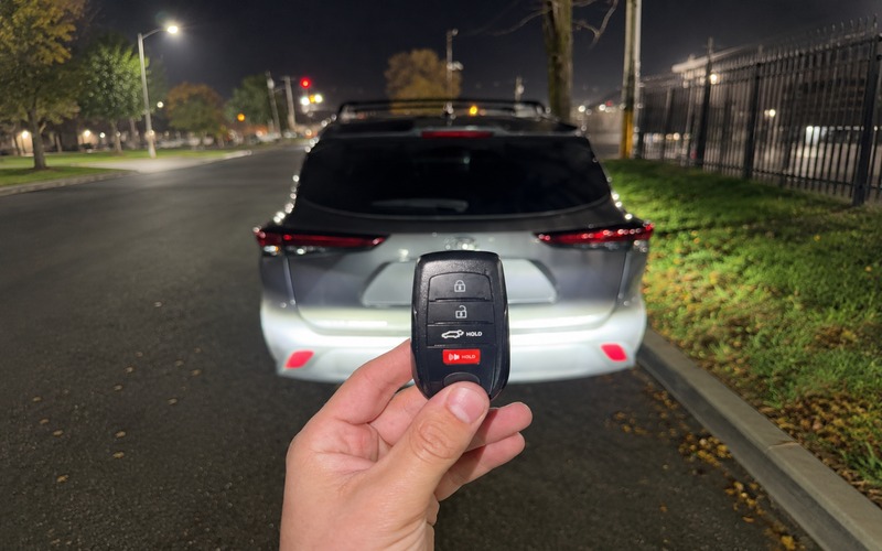 Toyota Highlander Smart Key Replacement