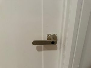 Smart Bedroom Door Lock Installation