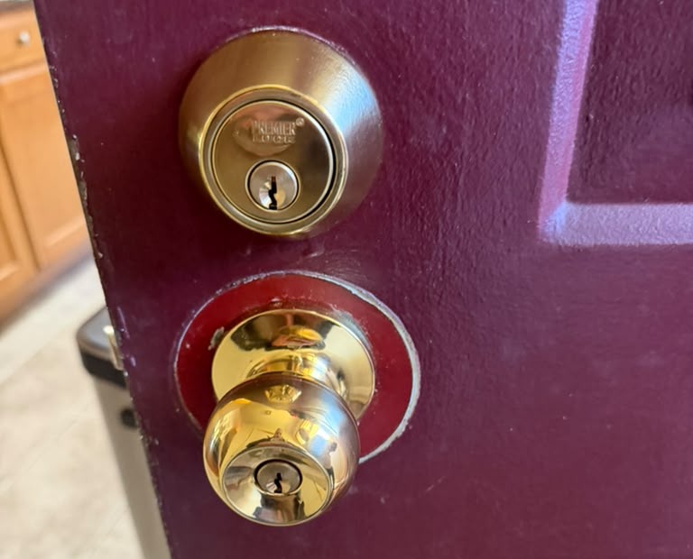 Door Knob and Deadbolt Replacement