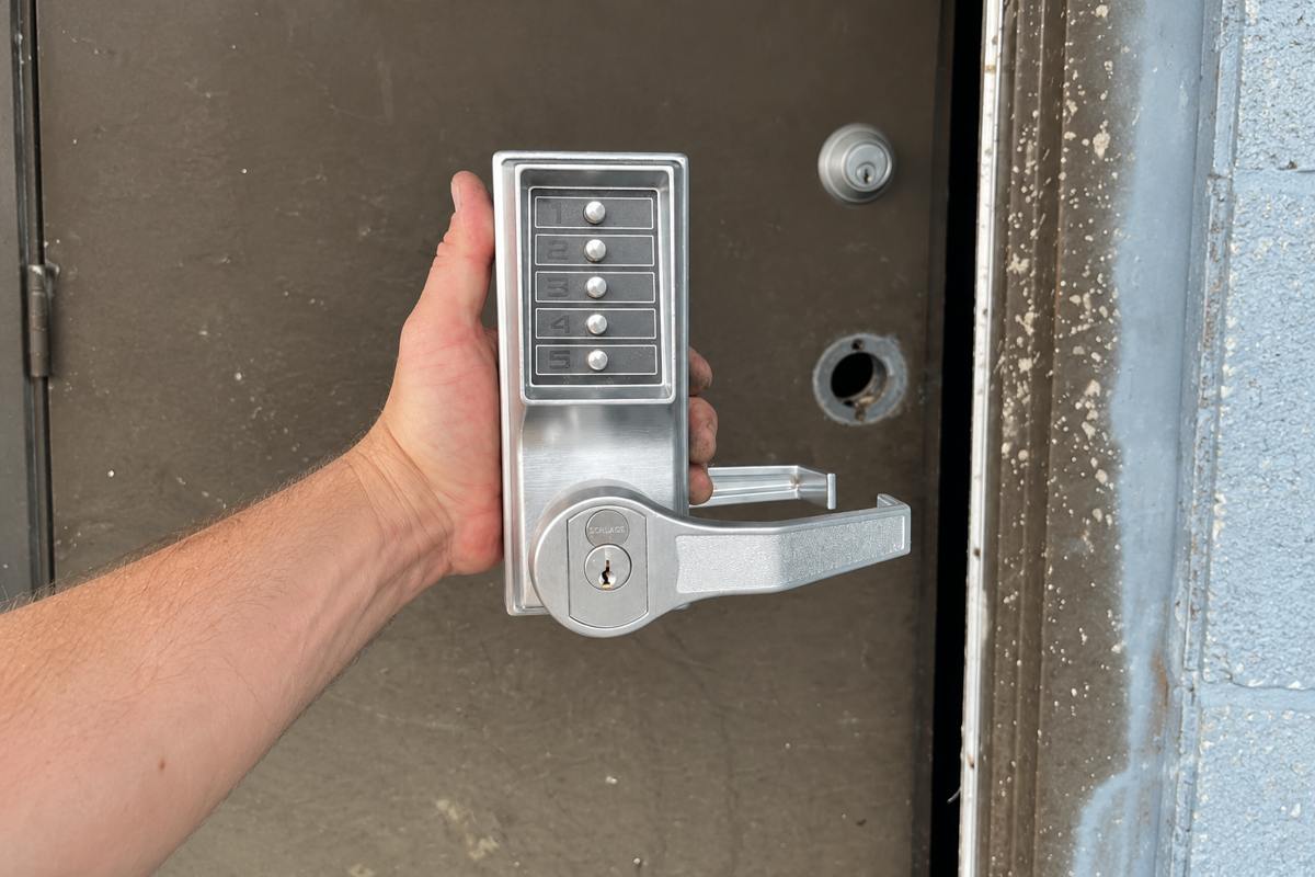 KABA Simplex Lock Installation