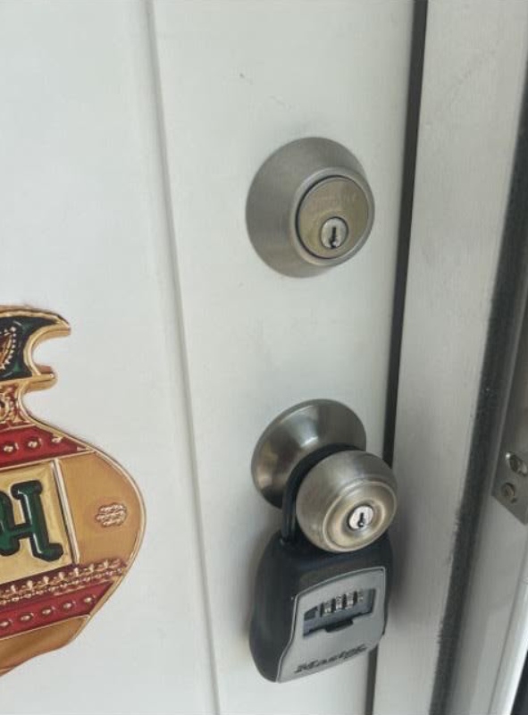 House Lockout and Realtor Lockbox Installation
