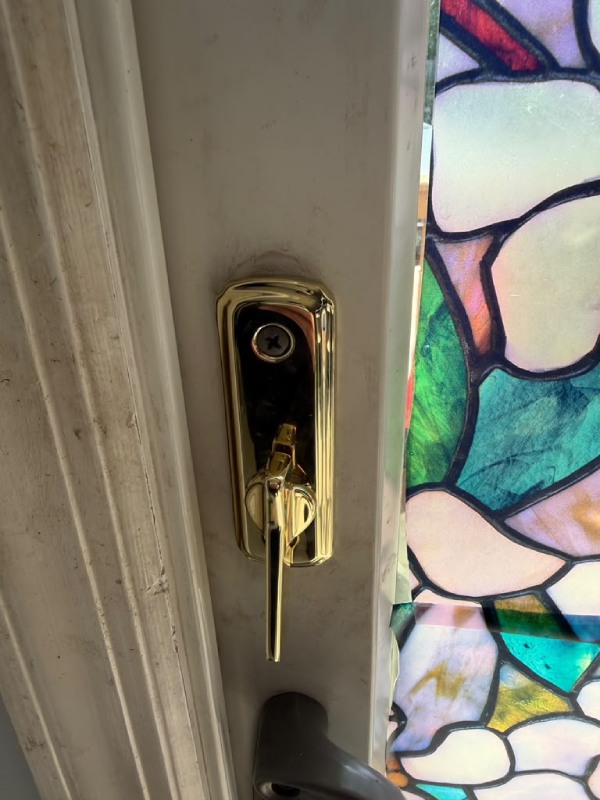 Sliding Door Lock Replacement