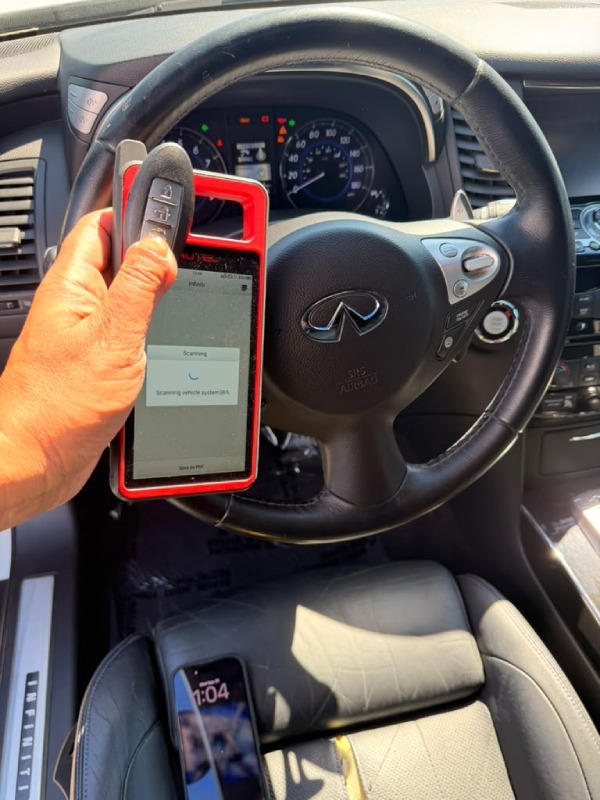 Infiniti Smart Key Replacement