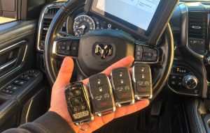 Four New RAM 1500 Smart Keys Made in Haworth, NJ