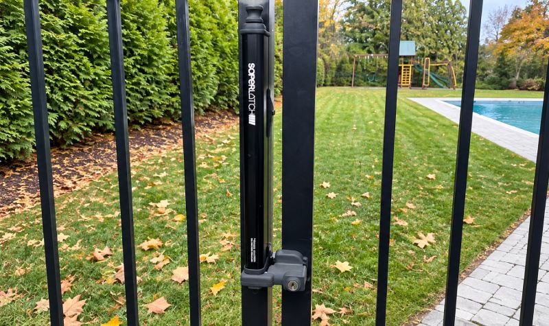 Gate Lock Installation at a Private Home