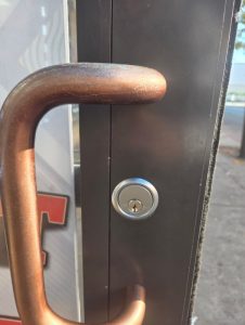 Panic Bar and Mortise Cylinder Replacement